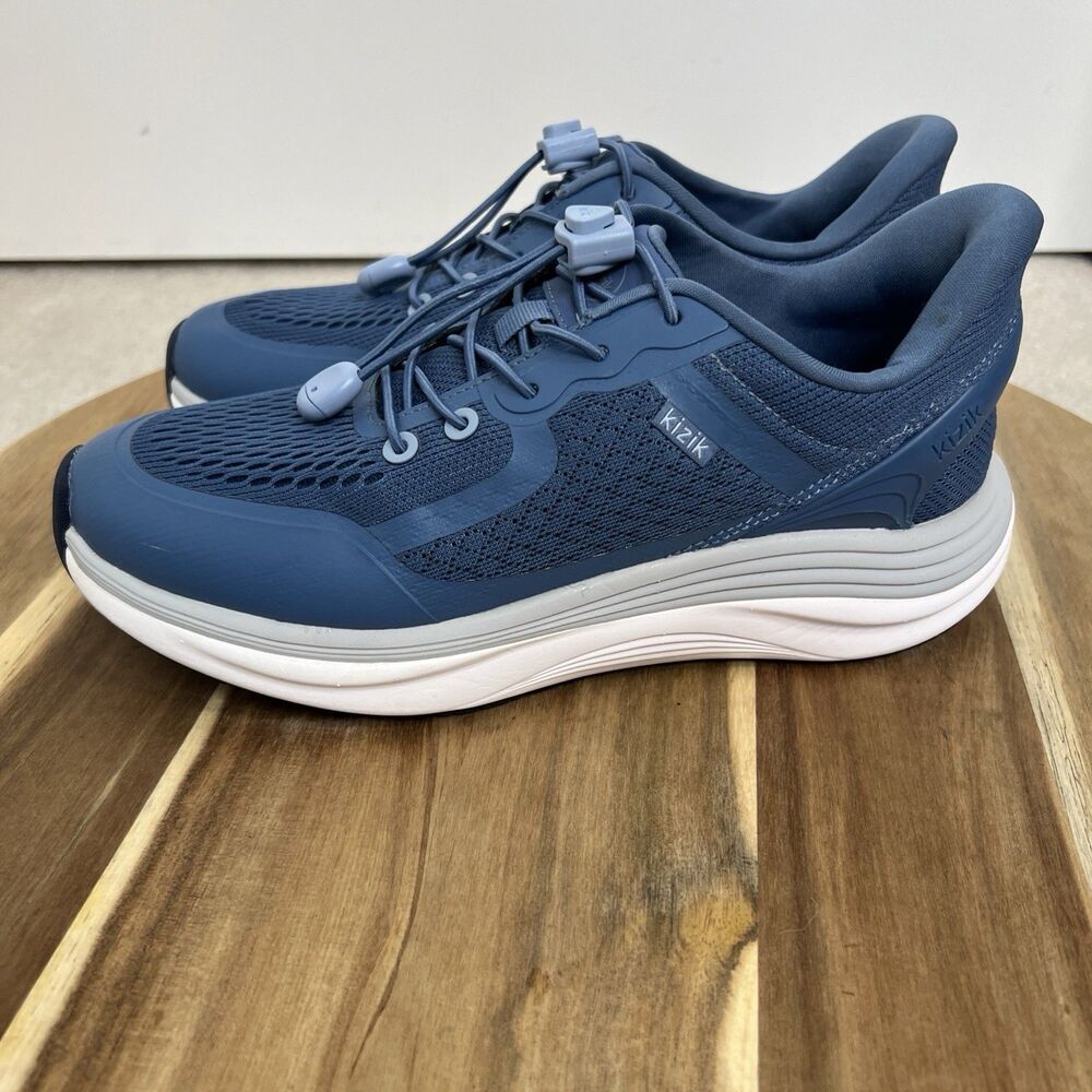 Kizik London Handsfree Blue Athletic Sneakers Shoes Womens 8.5  Mens 7